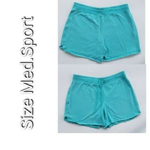 A1) MIA Women’s Light Green Drawstring Shorts – Size M