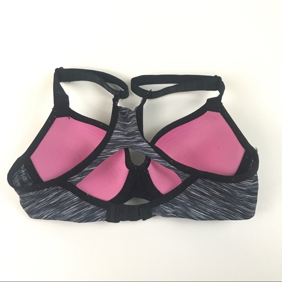 PINK VS Sports Bra Ultimate Pushup Small AA-C Gray - Picture 2 of 8