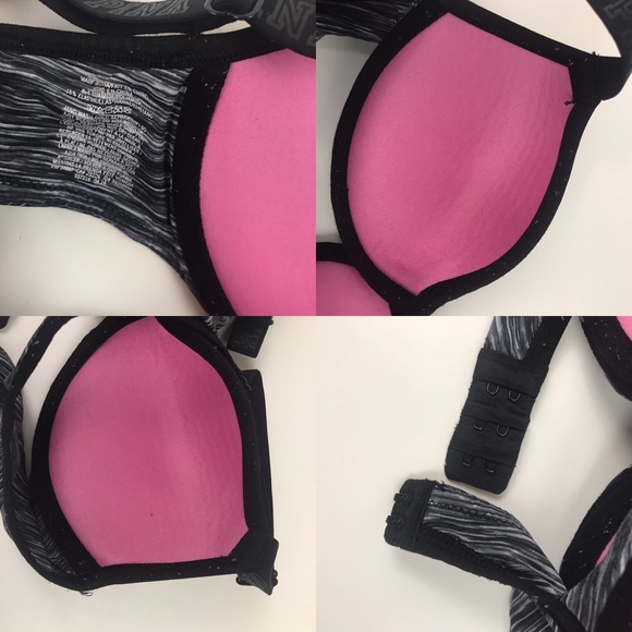 PINK VS Sports Bra Ultimate Pushup Small AA-C Gray - Picture 4 of 8