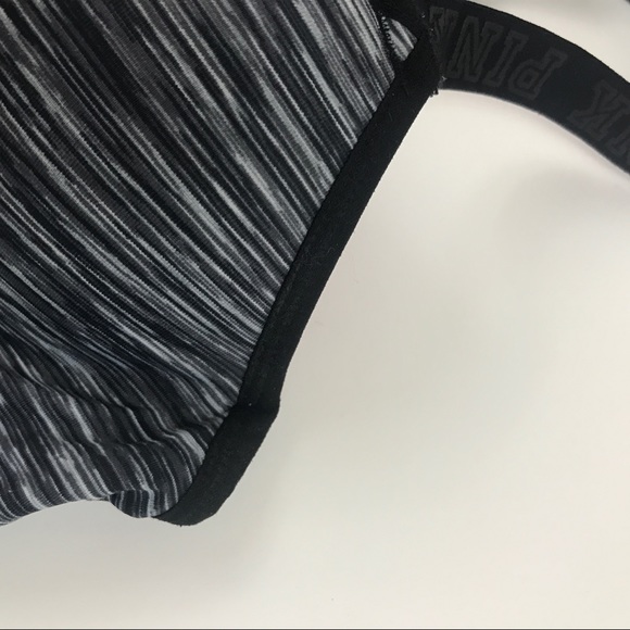 PINK VS Sports Bra Ultimate Pushup Small AA-C Gray - Picture 6 of 8