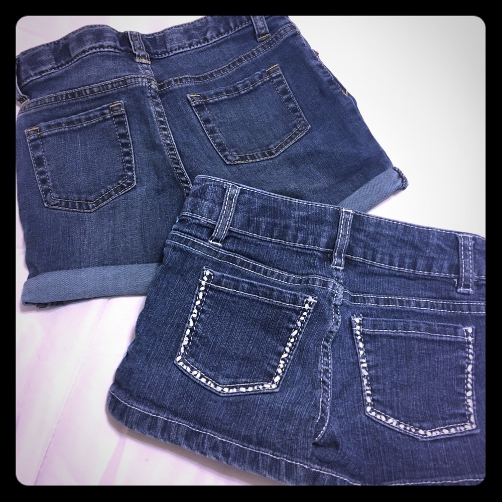 Girls 6/6x jean shorts.