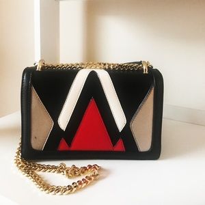 Color blocked mini cross body bag Color blocked mini cross body bag