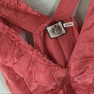 Unique Satin Juicy Couture Pink Blouse