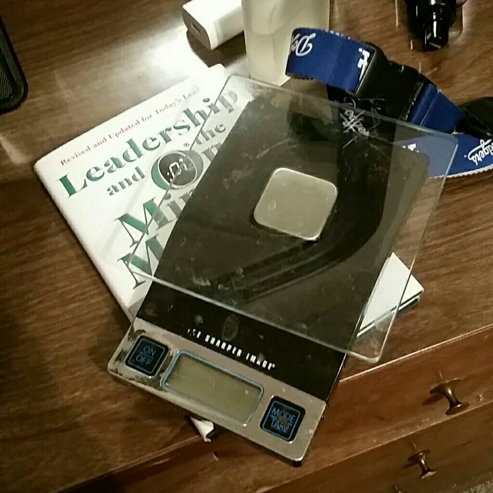 The Sharper Image digital scale