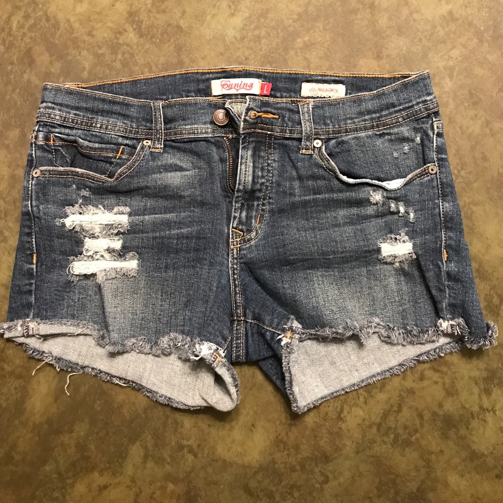 Blue Jean Shorts