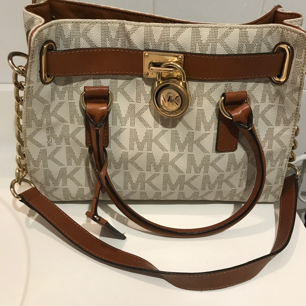 Michael Kors Hamilton Logo satchel bag