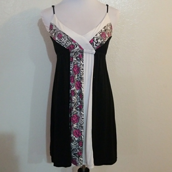 So Cal Clothing >> Socal Large Rose Zebra Print Dress So Cal Clothing >> Socal Large Rose Zebra Print Dress