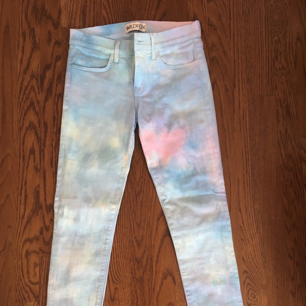 Brand new tie dye wildfox jeans