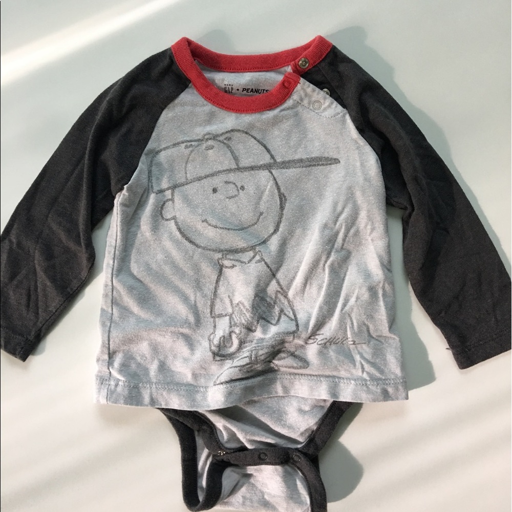 Charlie Brown GAP 2-in-1 Onesie (18-24 mos)