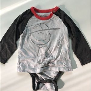 Charlie Brown GAP 2-in-1 Onesie (18-24 mos)