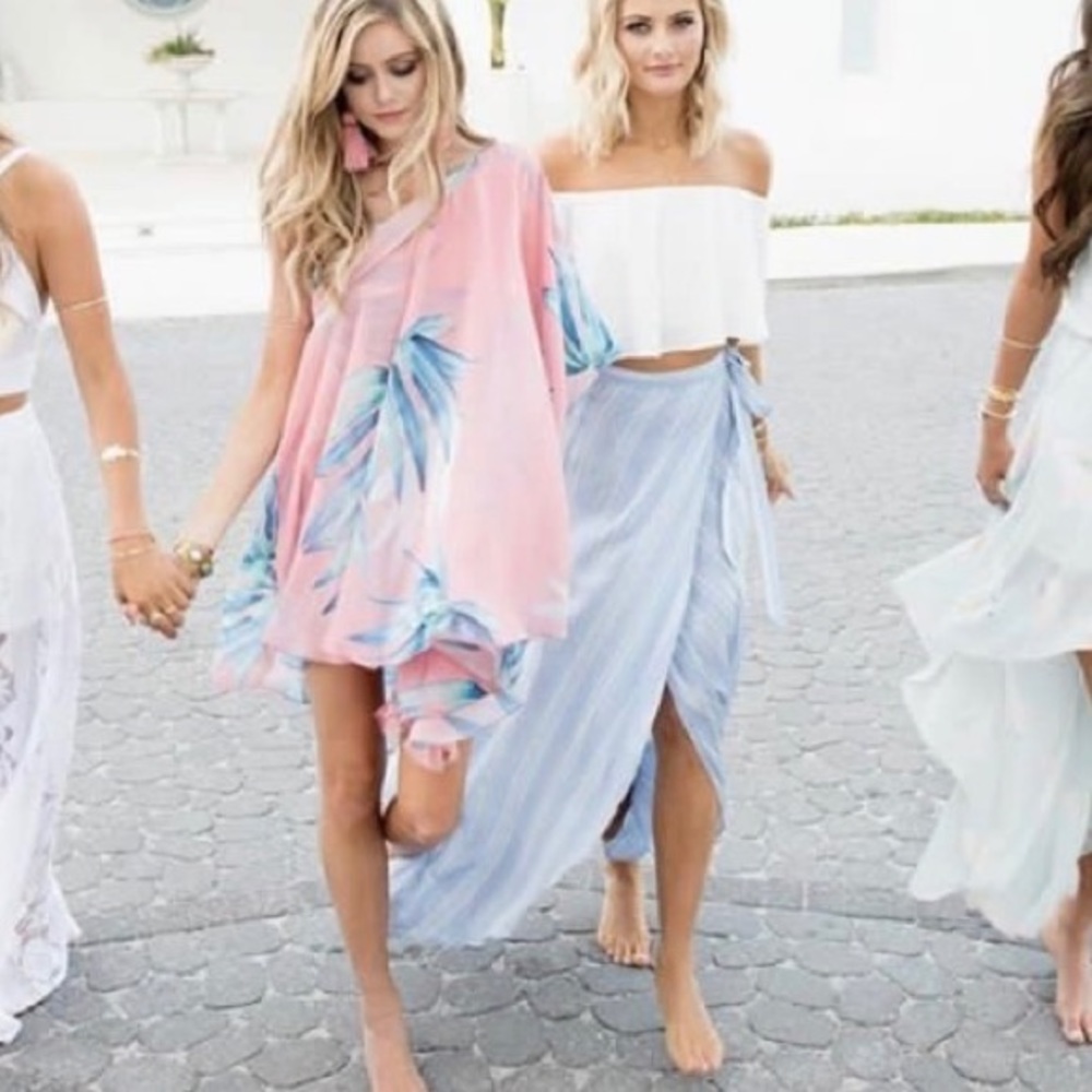 Show me your mumu Zsa Zsa one shoulder dress