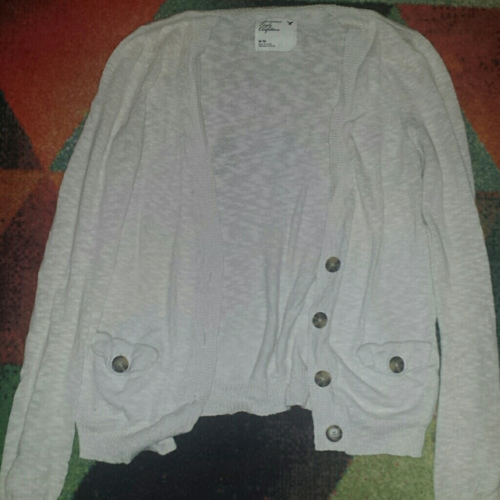 Cream cardigan