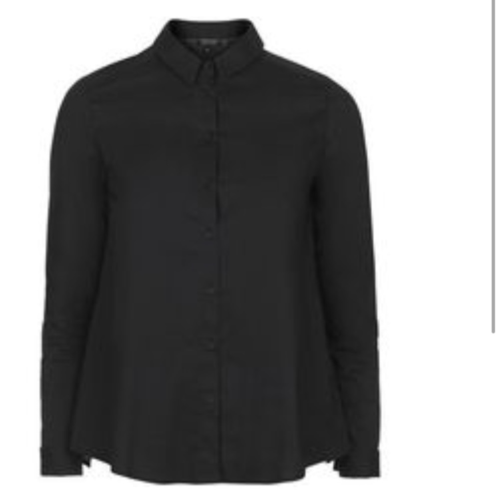 Molly black button down