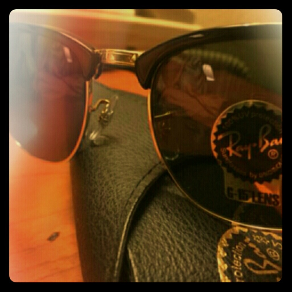 authentic ray ban club masters