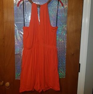 Bebe Romper has a lot of stretch