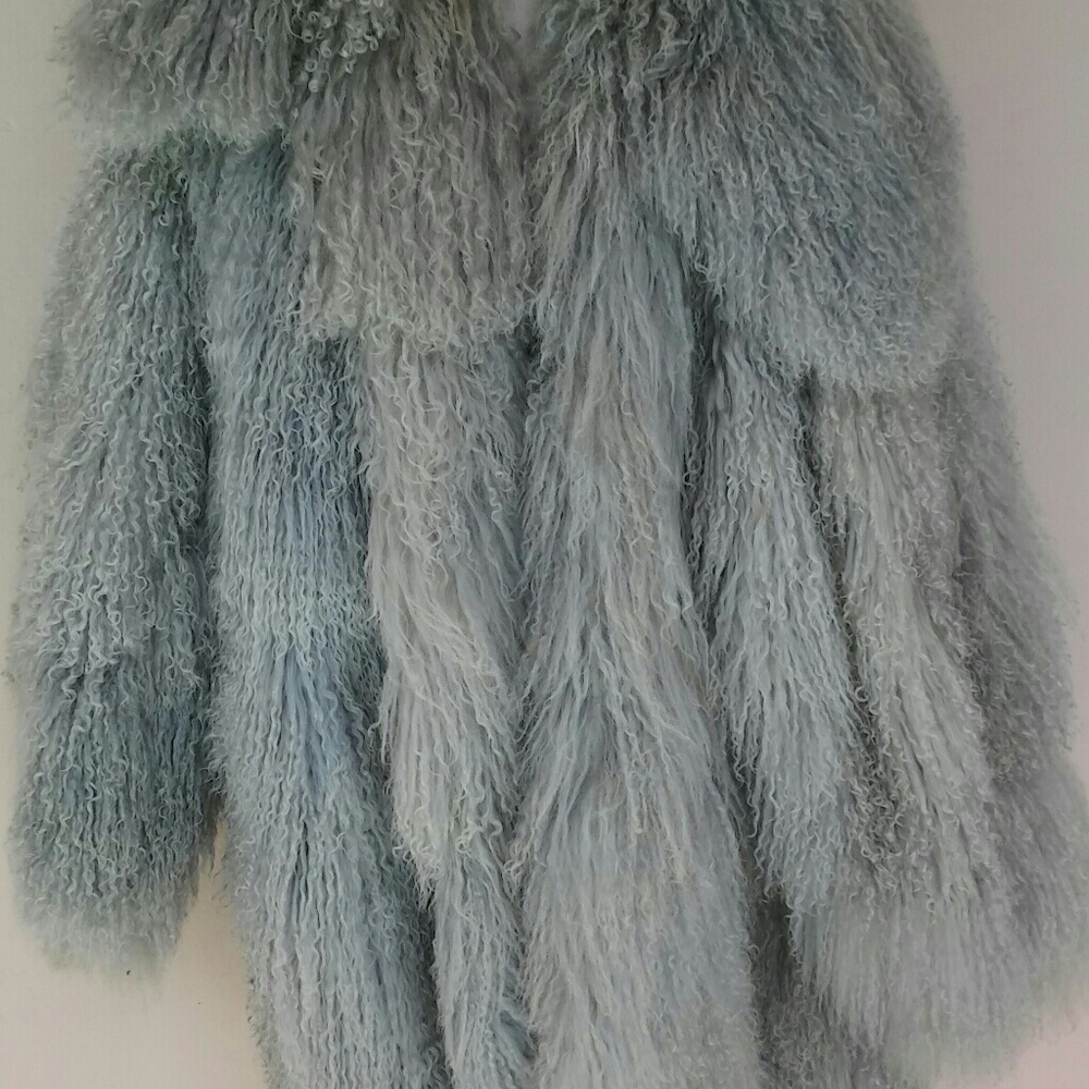 Mario Valentino Monkey Hair Coat