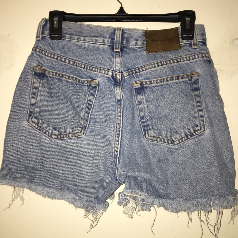 Calvin Klein High Waist Destructed Shorts