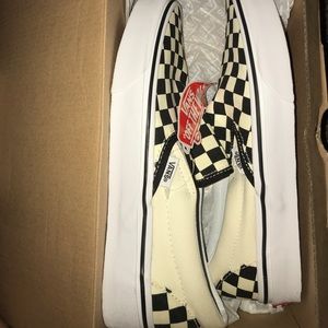 checkered vans