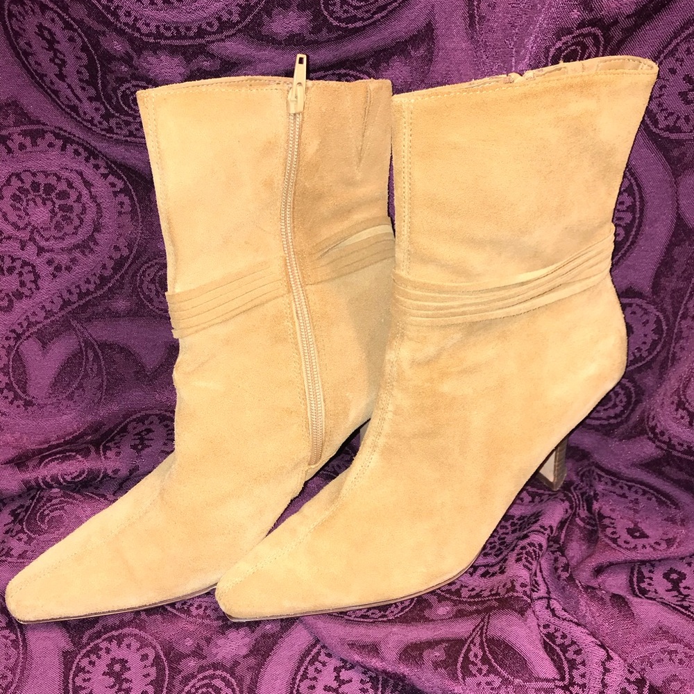 Suede Ankle Boots