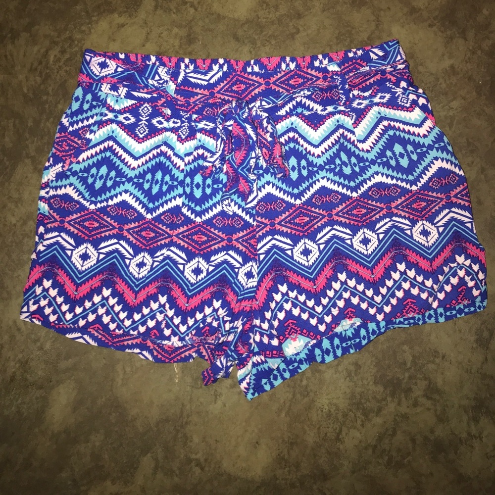 Aztec Printed Shorts
