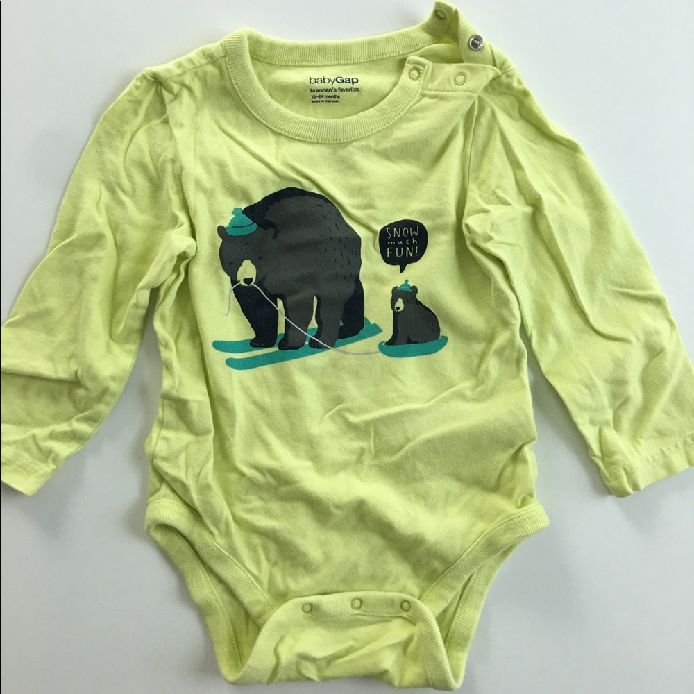 GAP Holiday Polar Bear Onesie (18-24 mos)