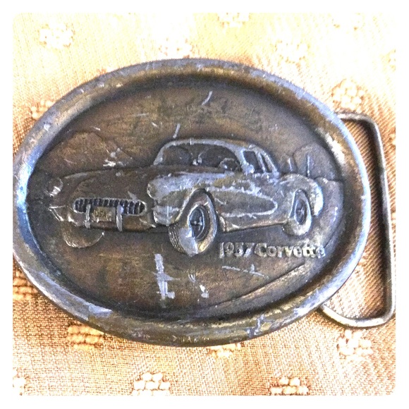 corvette belt buckle