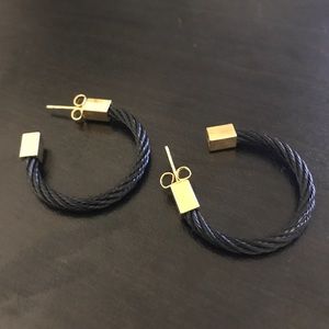 Rustic Cuff earrings