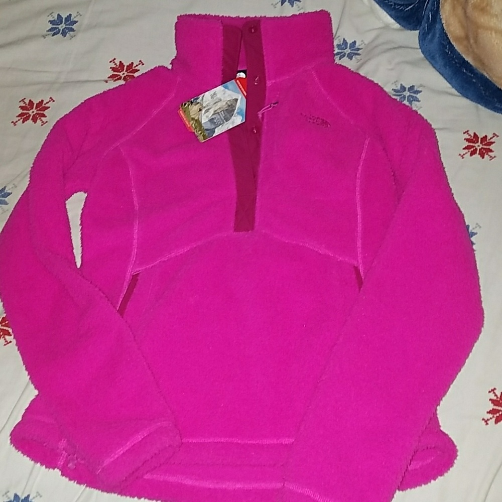 Northface relaxed fit fleece pullover