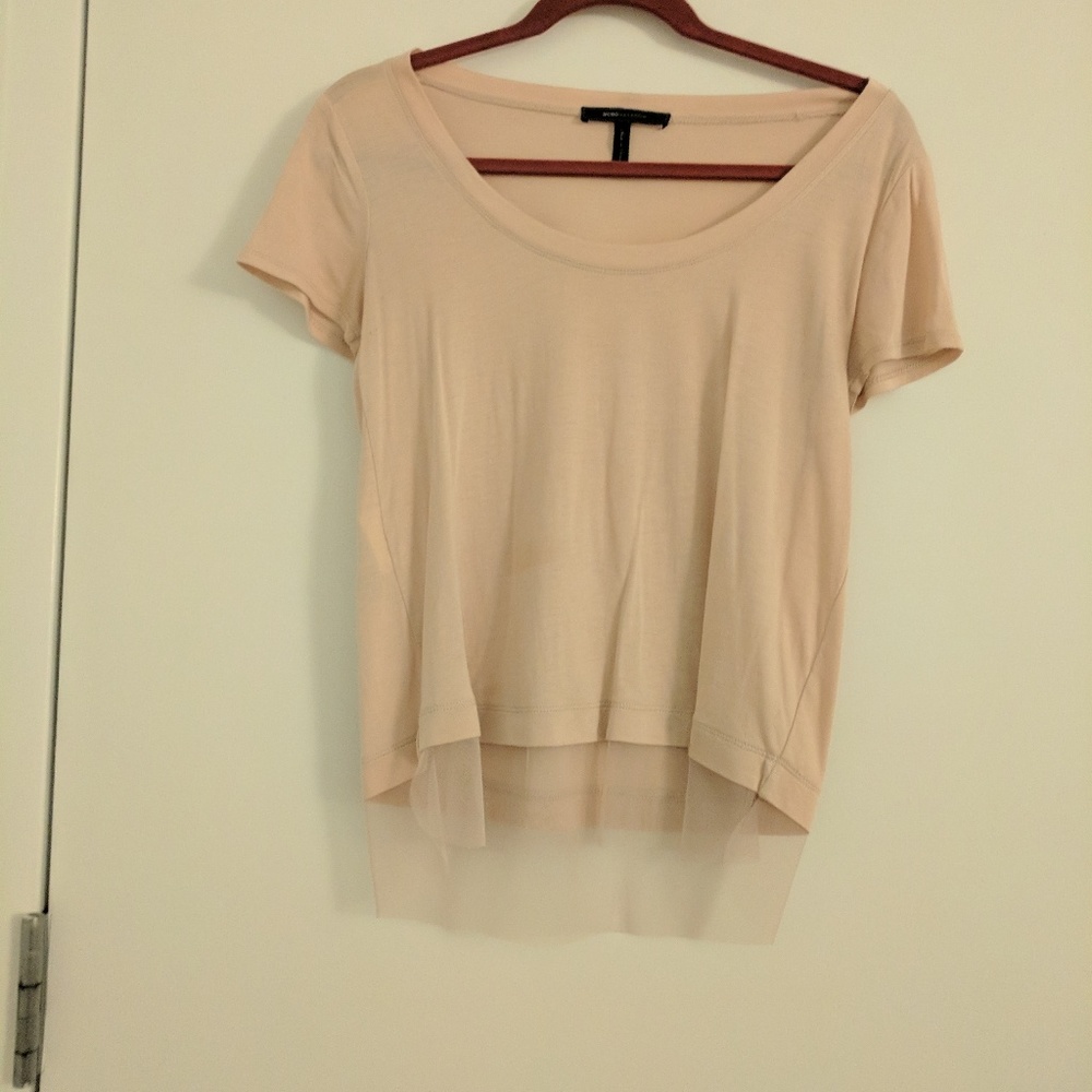Blush BCBG tee