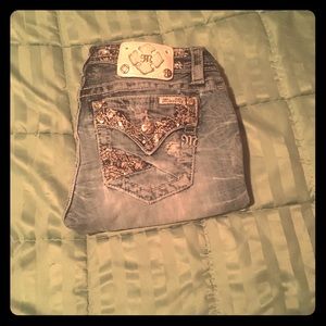 Cute medium wash miss me jeans