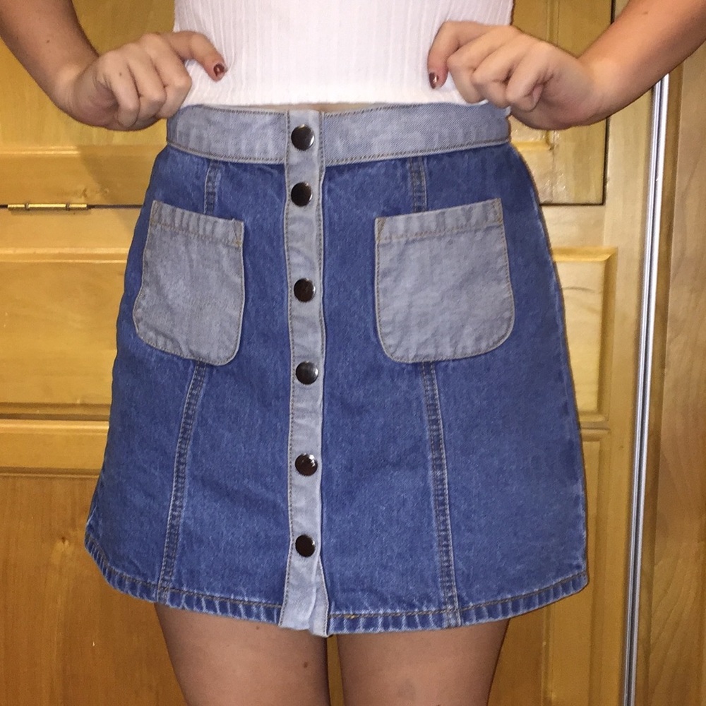 Jean skirt