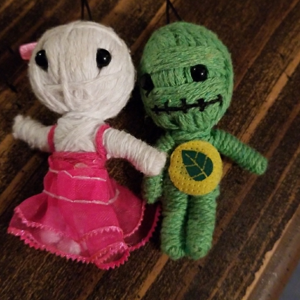 Cute little dolls.