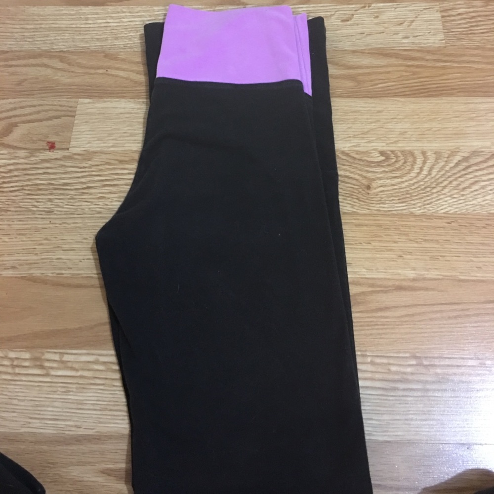 Victoria secret full length boot cut yogas xs