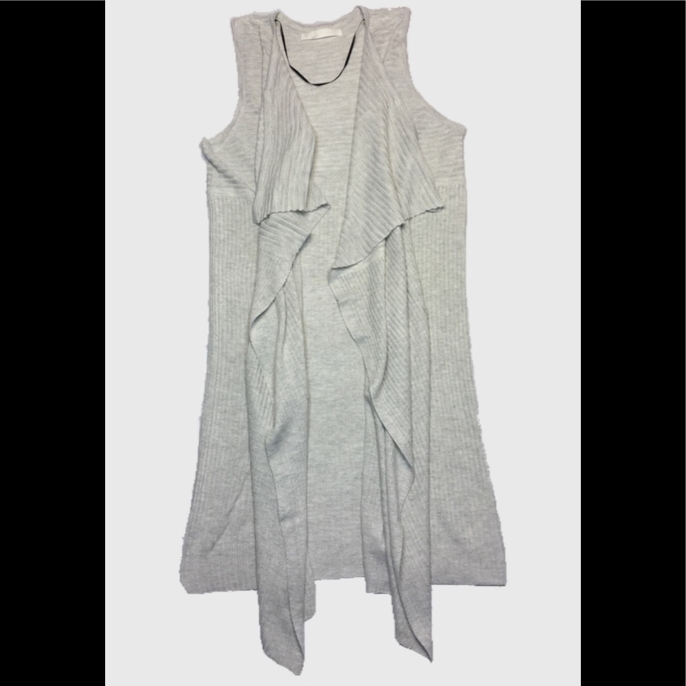 Long Draped Vest