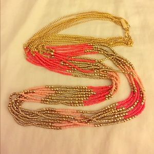 Beautiful multi strand beaded Limited necklace