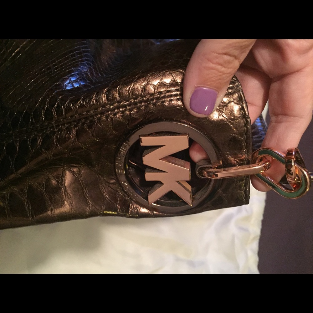 Bronze purse