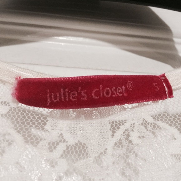 Off White Layered Tank Top - Picture 3 of 6