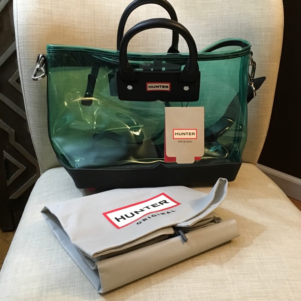 Hunter Original Clear Midi Tote