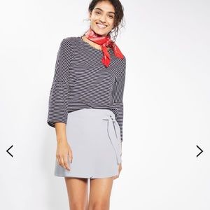 TopShop Wrap Tie Mini Skirt