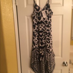 Sleeveless cotton dress