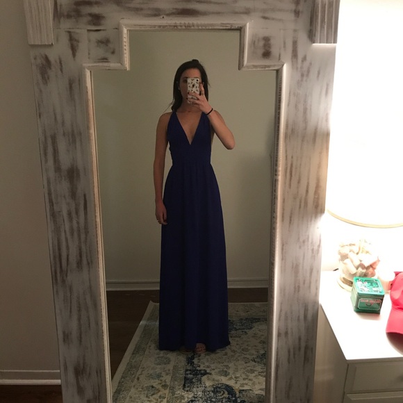 Yumi Kim Cobalt blue dress - Picture 4 of 5