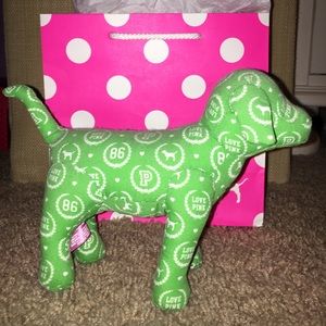 Green Victoria secret pink dog