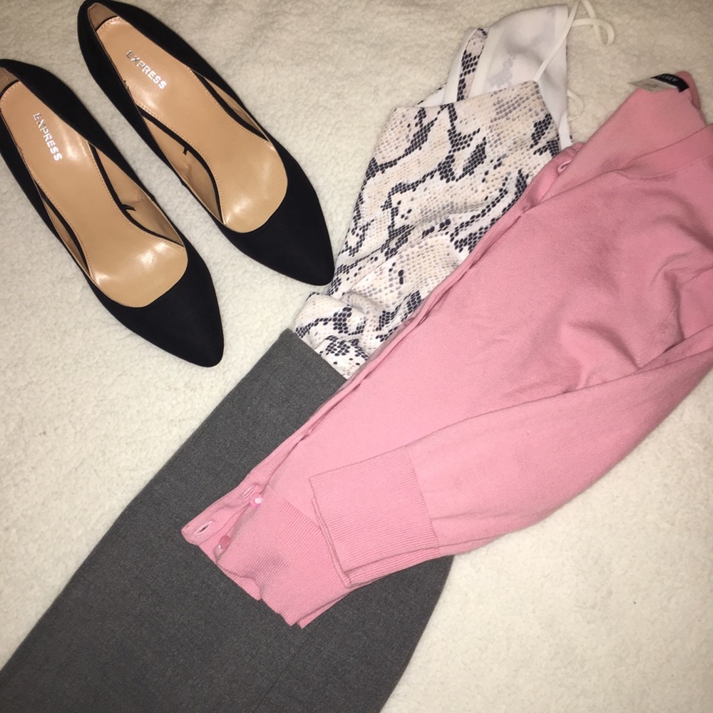 J. Crew Pink Cardigan