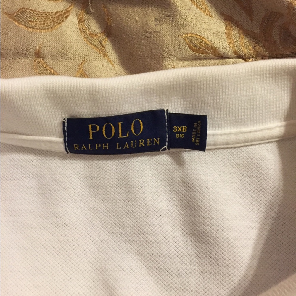 White Ralph Lauren Polo Shirt
