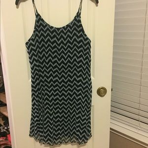 BCBG Generation chevron print dress