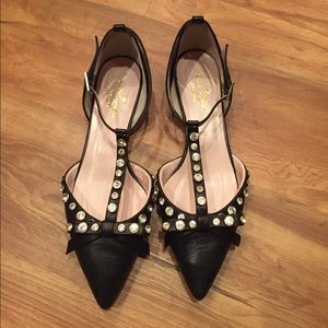 Kate Spade New York Becca Leather Flats, Size 7