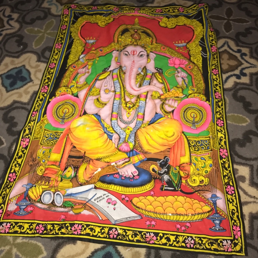 Ganesha wall art / tapestry