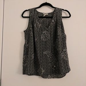 Joie silk v neck blouse