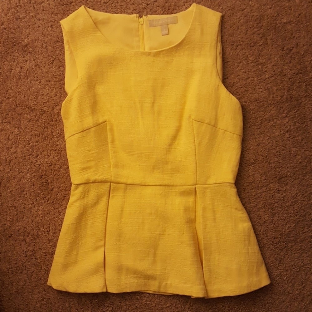 Yellow blouse