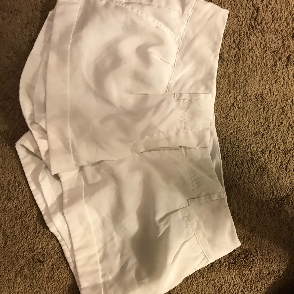 Express white shorts size 12